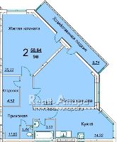 Продается 2-комнатная квартира (Анапа) 95.79 м²