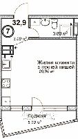 Квартиры от застройщика, Анапа  от 37.1 м² - Объект продан
