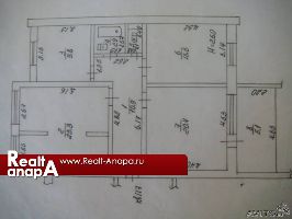 Продается 3-комнатная квартира (Анапа) 87.1 м²