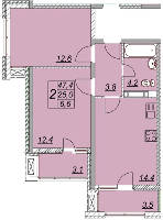 Квартиры от застройщика, Анапа  от 26 м² - от 58 000 руб./м²