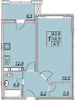 Квартиры от застройщика, Анапа  от 26 м² - от 58 000 руб./м²