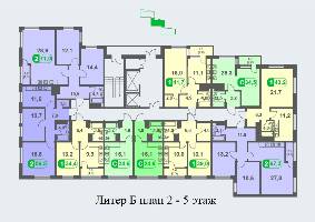 Квартиры от застройщика, Анапа  от 24 м² - от 64 000 руб./м²