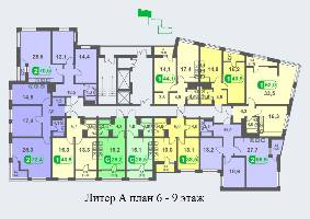 Квартиры от застройщика, Анапа  от 24 м² - от 64 000 руб./м²