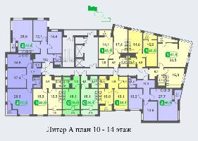 Квартиры от застройщика, Анапа  от 24 м² - от 64 000 руб./м²