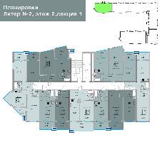 Квартиры от застройщика, Анапа  от 27.43 м² - от 60 000 руб./м²