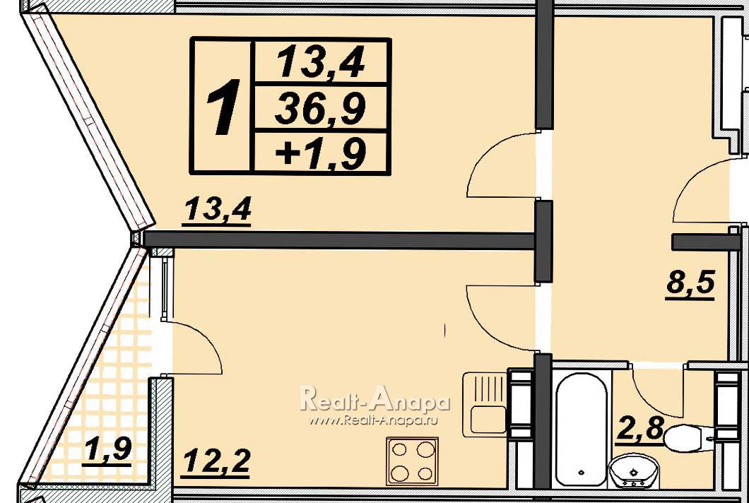 Купить Однокомнатную Новостройке От Застройщика Анапа