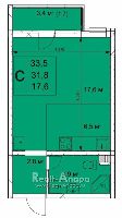 Квартиры от застройщика, Анапа  от 23.7 м² - Объект продан