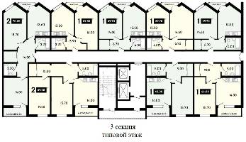 Квартиры от застройщика, Анапа  от 39.1 м² - Объект продан