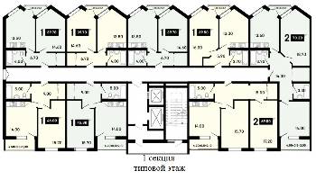 Квартиры от застройщика, Анапа  от 39.1 м² - Объект продан